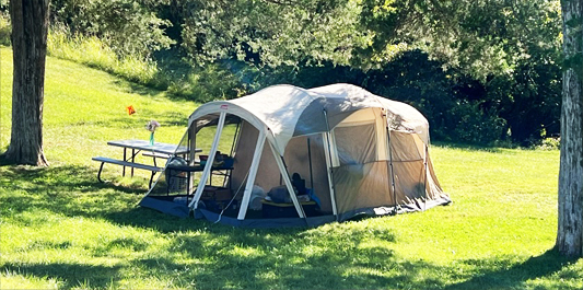 Knoxville Campground Tent Camping
